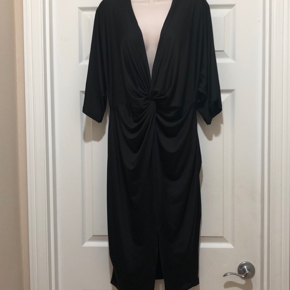 NWOT Chic Me Black Dress Size L